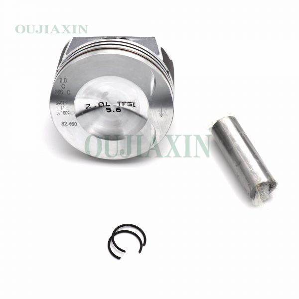 Piston Assembly for Audi C6 (BPJ, BYK) 2.0T — 20mm Pin, STD — 06D107066C